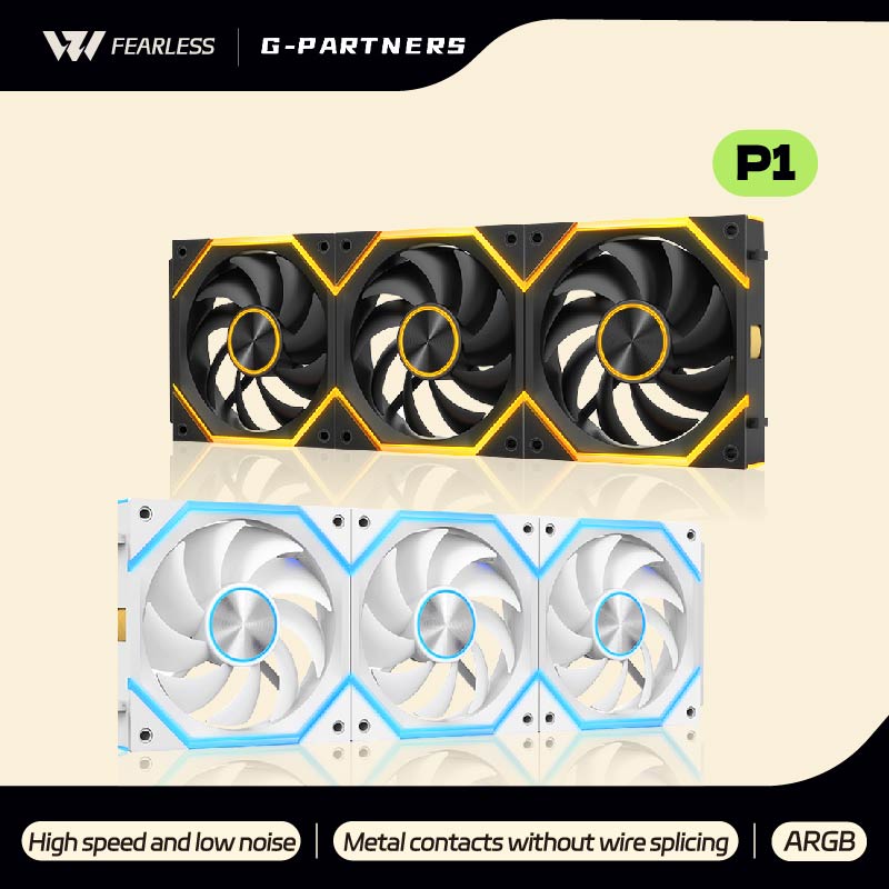Argb Case Fan - Ventilador ARGB Star Brick P1 Jungle