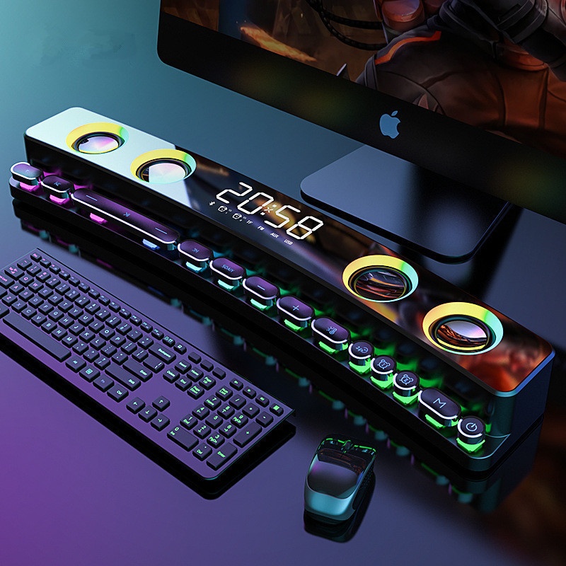 Pc Gaming X3D - Altavoz Bluetooth para juegos, estéreo inalámbrico