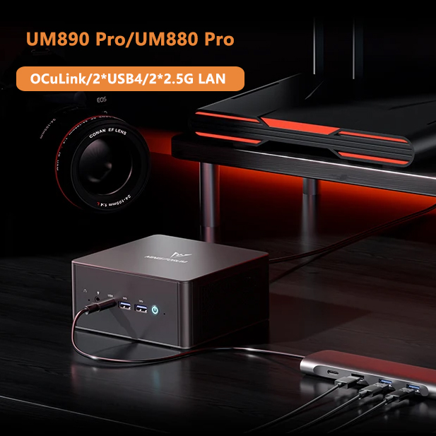 Pc Gaming Amd Ryzen 7 - Mini PC para Juegos MINISFORUM OCuLink
