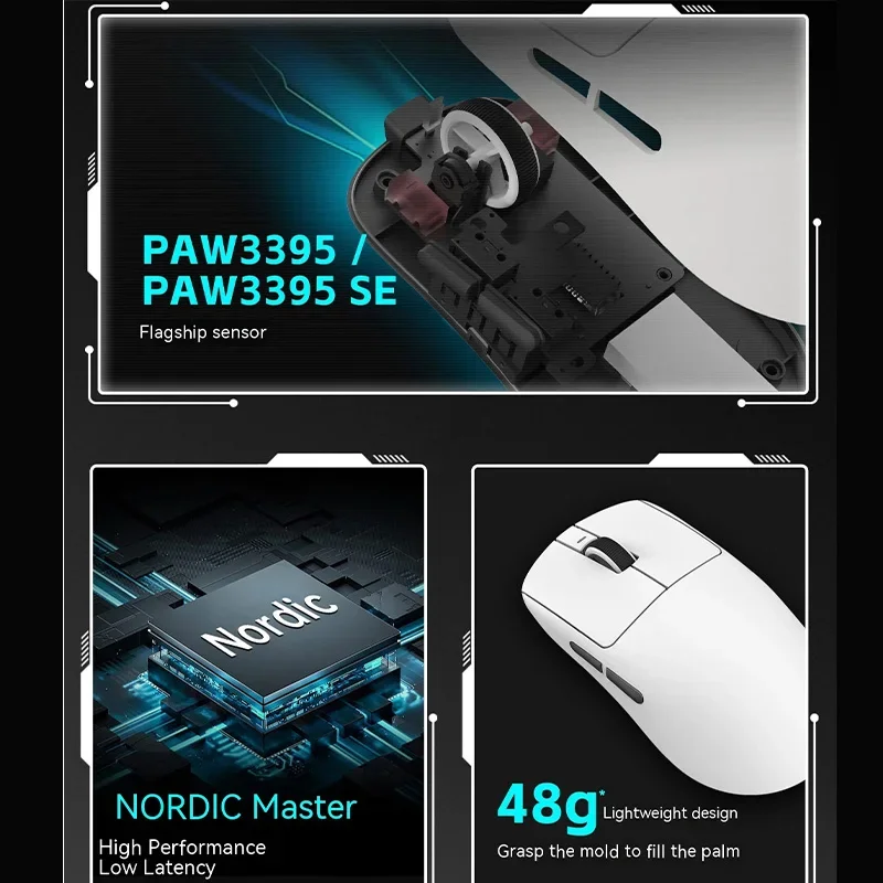 VXE Dragonfly R1 Pro Paw3395 S - Pc Gaming X3D reseña y precio