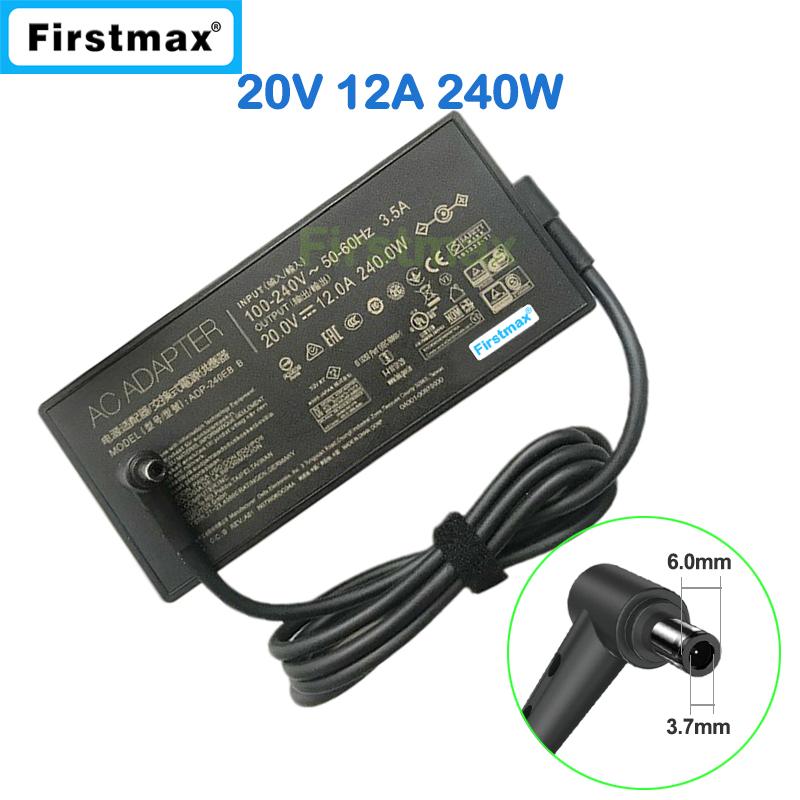 Adaptador de CA de 20V 12A 240 - Pc Gaming Rog reseña y precio