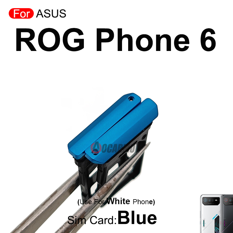 Bandeja SIM Azul Roja para ASU - Pc Gaming Rog reseña y precio