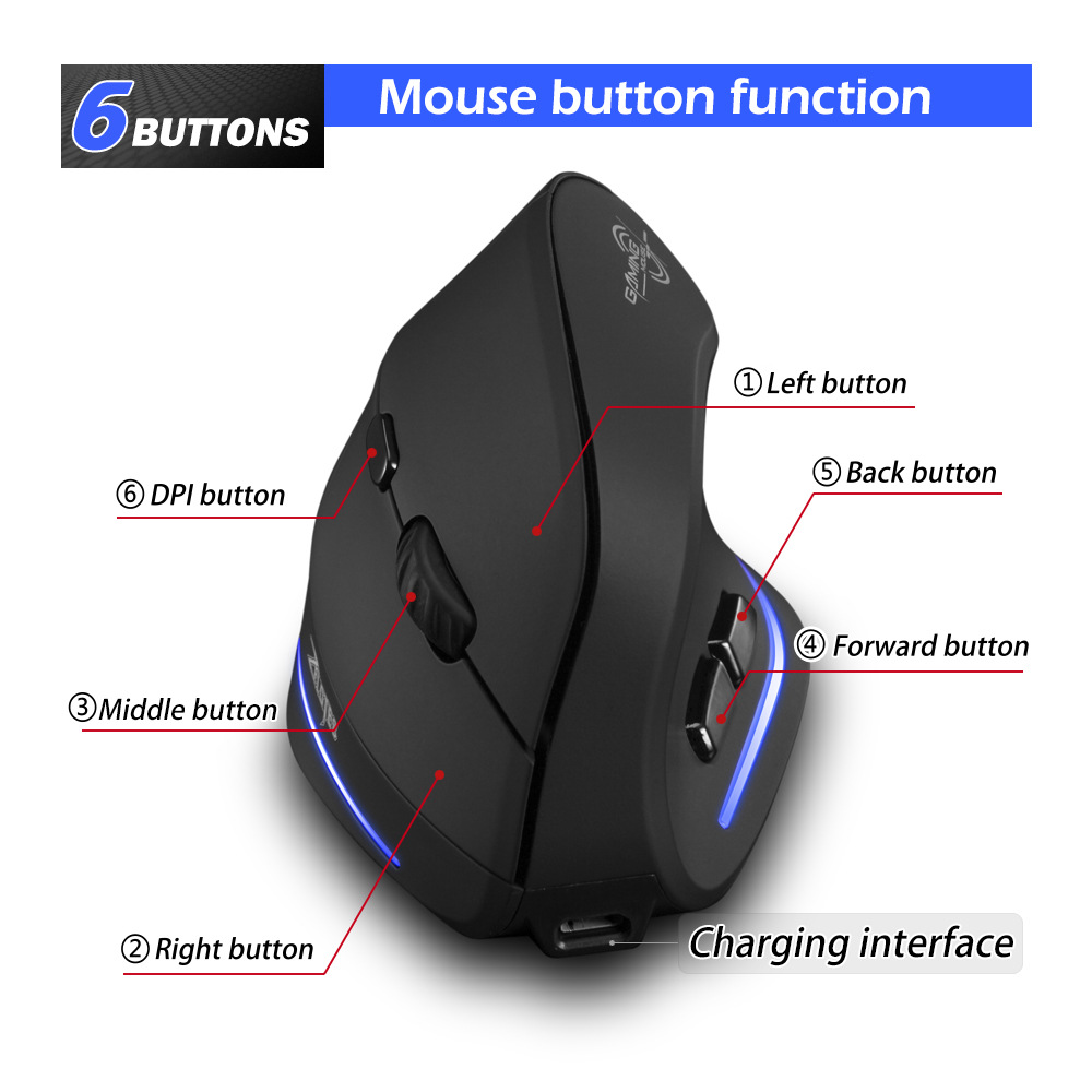 Ratón inalámbrico Lefon F35, r - Pc Gaming X3D reseña y precio