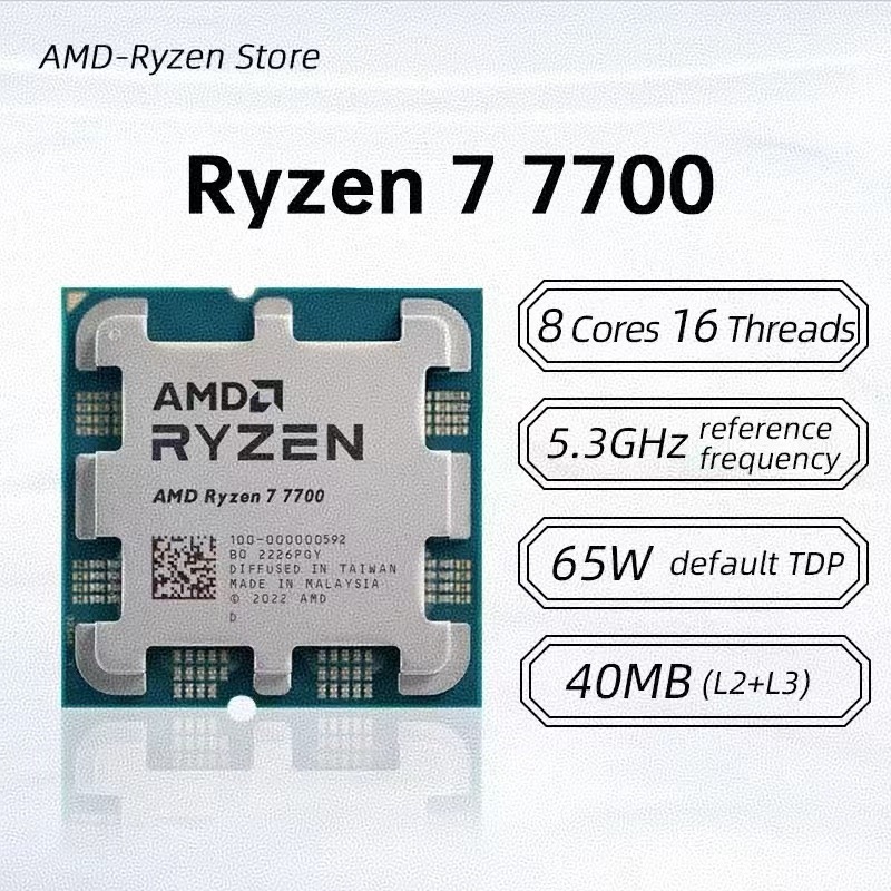 CPU para juegos de escritorio  - Pc Gaming Amd Ryzen 7 reseña y precio