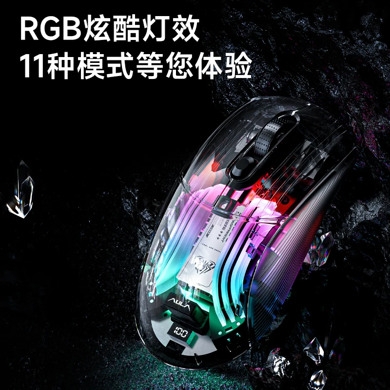Ratón inalámbrico transparente - Pc Gaming X3D reseña y precio