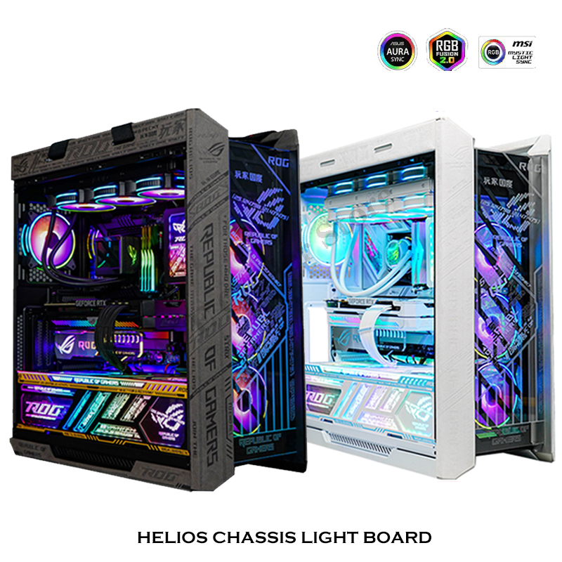 Caja de PC con espejo RGB, Pan - Pc Gaming Rog reseña y precio