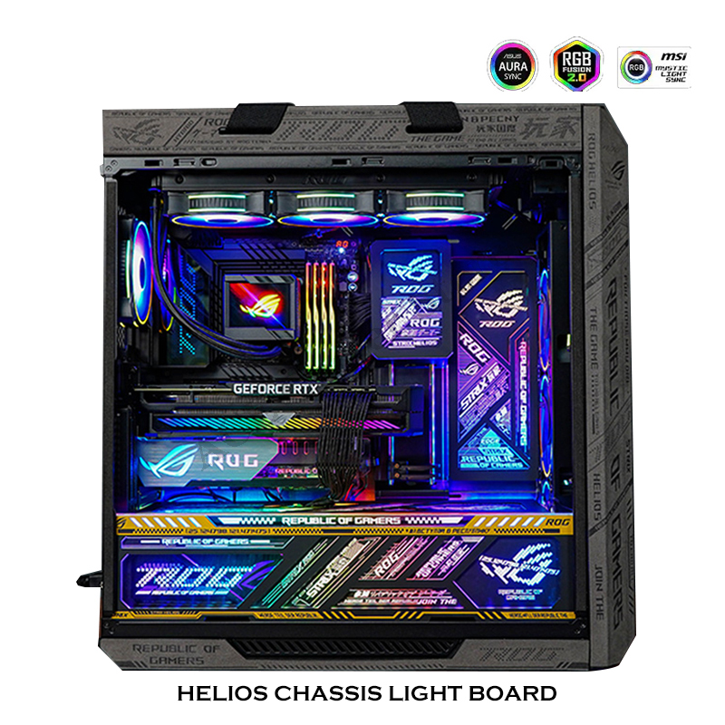 Caja de PC con espejo RGB, Pan - Pc Gaming Rog reseña y precio