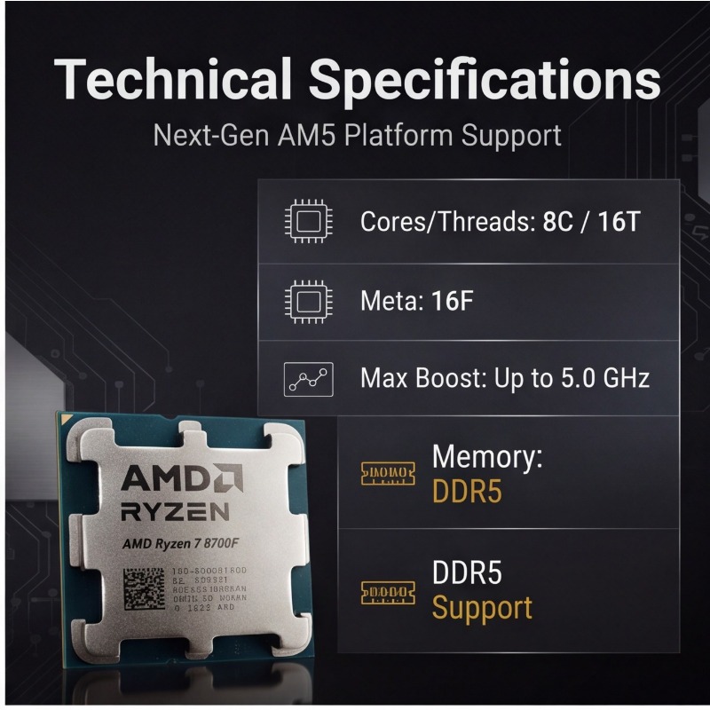 Procesador para PC Gaming AMD  - Pc Gaming Amd Ryzen 7 reseña y precio