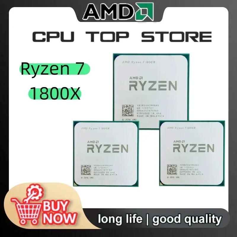 Procesador AMD Ryzen 7 1800X R - Pc Gaming Amd Ryzen 7 reseña y precio