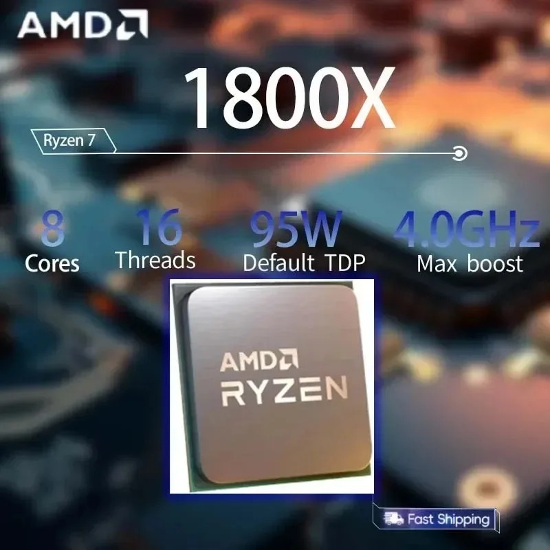 Procesador AMD Ryzen 7 1800X R - Pc Gaming Amd Ryzen 7 reseña y precio