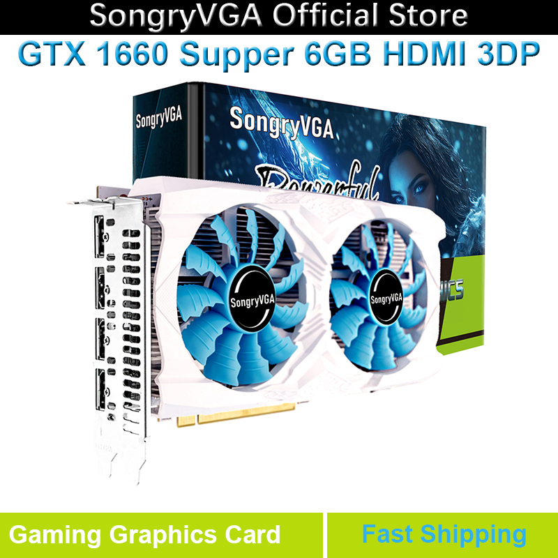 Tarjeta gráfica SongryVGA GTX  - Pc Gaming Gtx 1660 Super reseña y precio