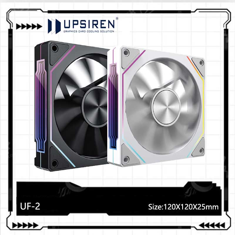 UPSIREN UF-2 PRISM 5 PRO venti - Argb Case Fan reseña y precio