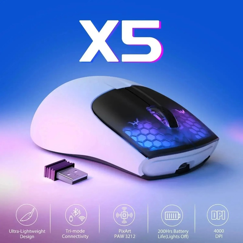 Ratón Inalámbrico para Juegos  - Pc Gaming X3D reseña y precio