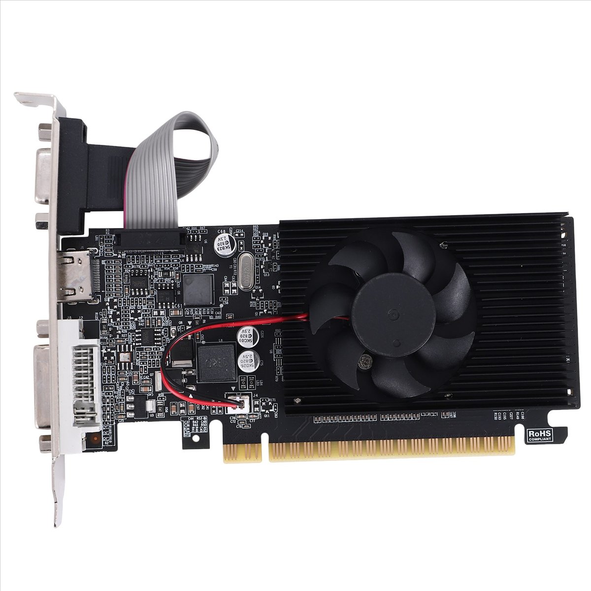 Tarjeta Gráfica A49T GT 610 1G - Pc Gaming Graphics Card reseña y precio