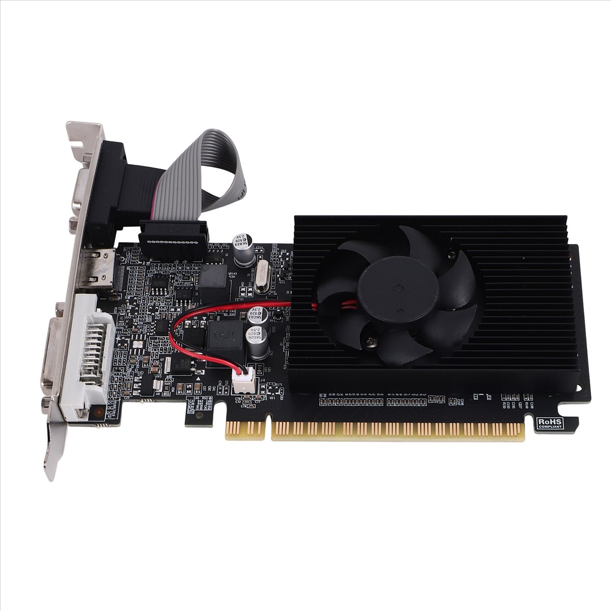 Tarjeta Gráfica A49T GT 610 1G - Pc Gaming Graphics Card reseña y precio