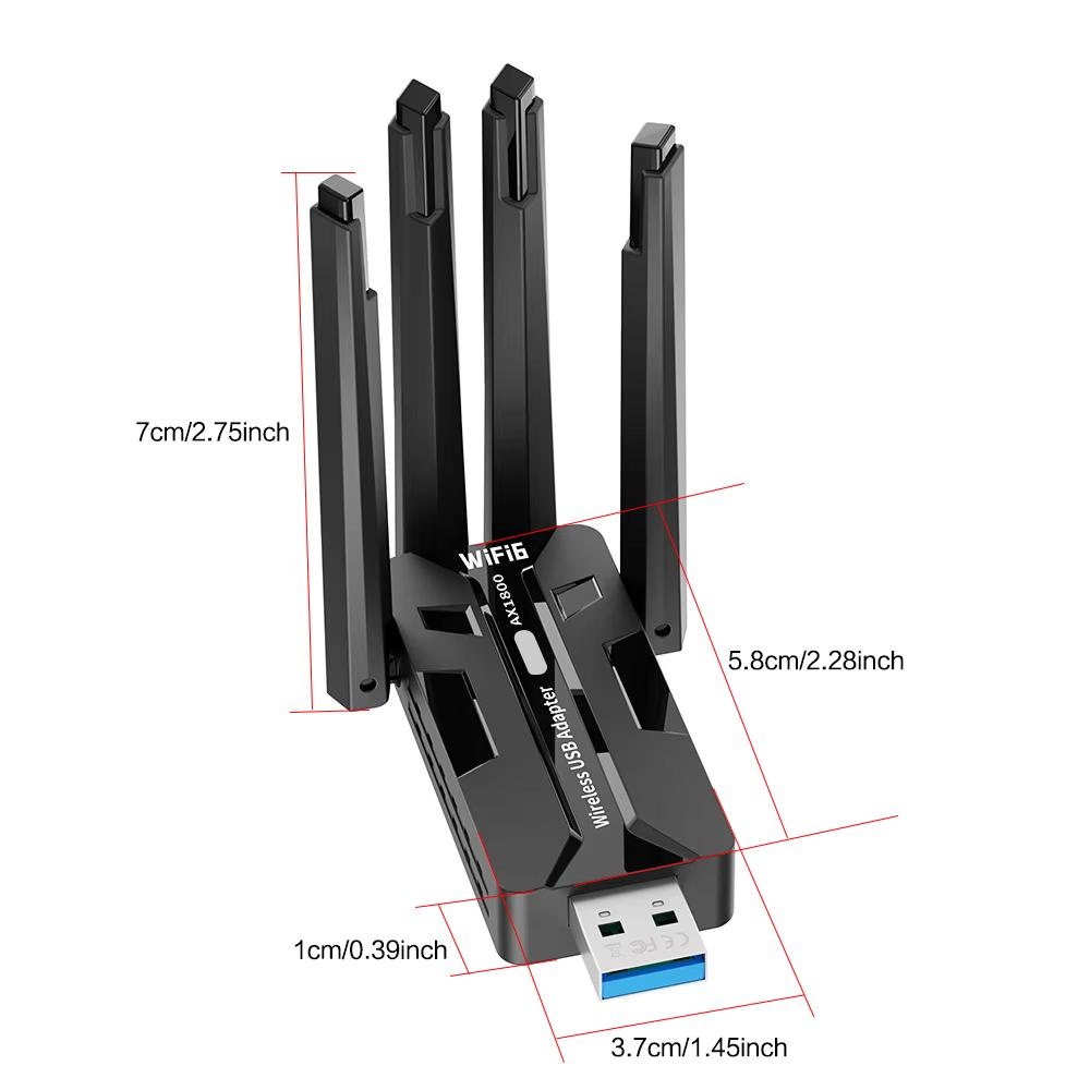 Adaptador WiFi 6 USB 3.0 de 18 - Pc Gaming Graphics Card reseña y precio