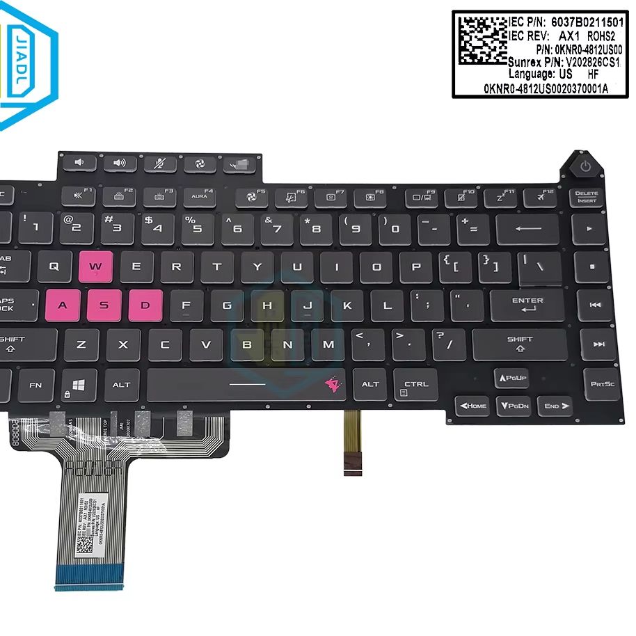 Teclado retroiluminado para or - Pc Gaming Rog reseña y precio